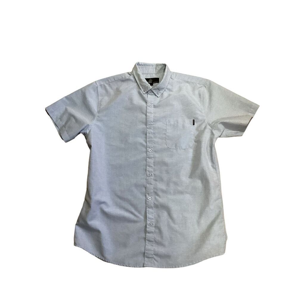 Molokai Surf Co Mens Button Down Chambray Shirt L